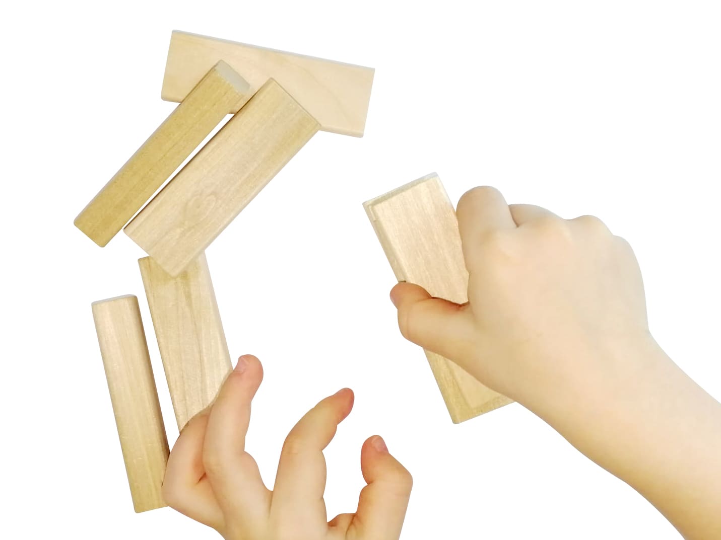 ИГРА ДЛЯ ДЕТЕЙ И ВЗРОСЛЫХ "БАКЛУШИ" (ПАДАЮЩАЯ БАШНЯ) в кор.15шт