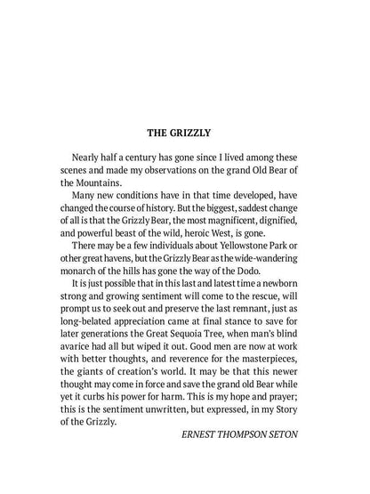 La biographie d'un grizzly et autres nouvelles : на англ.яз