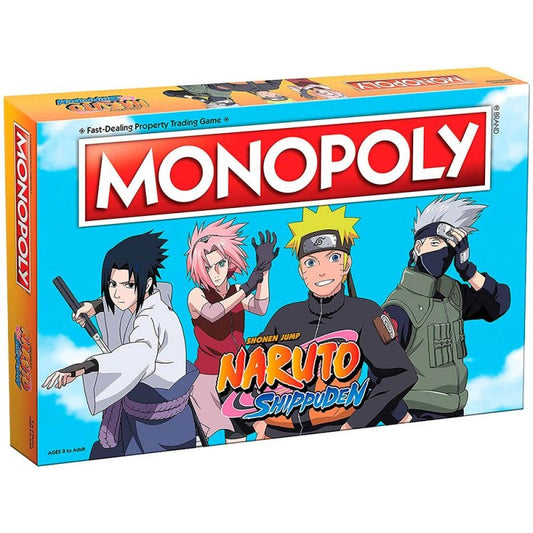 Hasbro Hast. игра "Монополия Naruto" (Наруто) англ. язык арт.WM00167-EN1-6