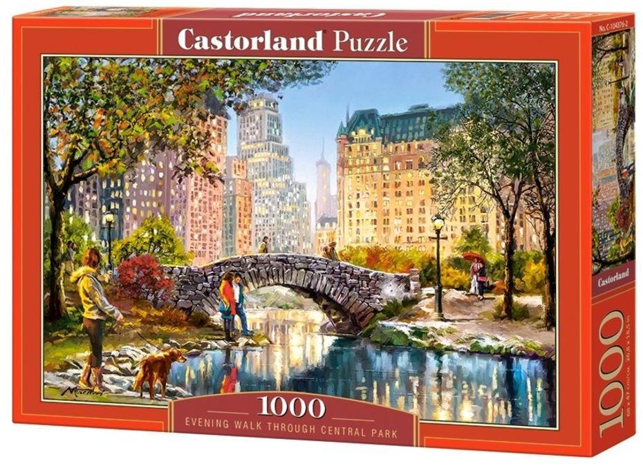 Castorland. Пазл 1000 арт.C-104376 Вечерняя прогулка по Центральному парку"