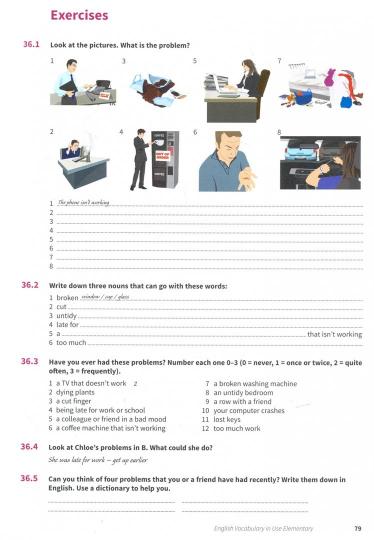 Vocabulaire anglais élémentaire avec corrigés. 3e édition