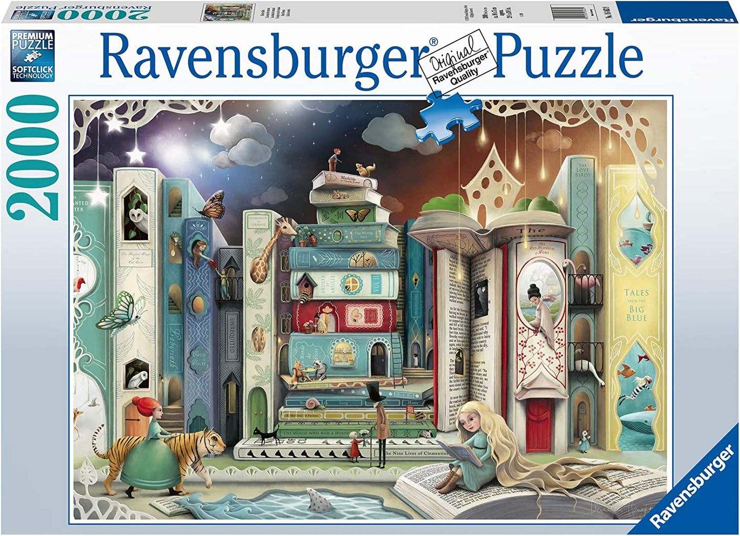 Ravensburger. Пазл карт. 2000 "Роман Авеню" арт.16463
