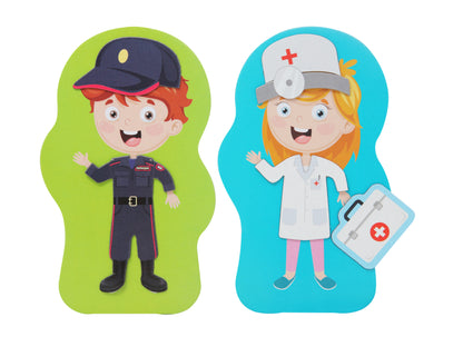 Игра магнитная "Одевашки. Профессии". Серия Магнитные истории арт.04112