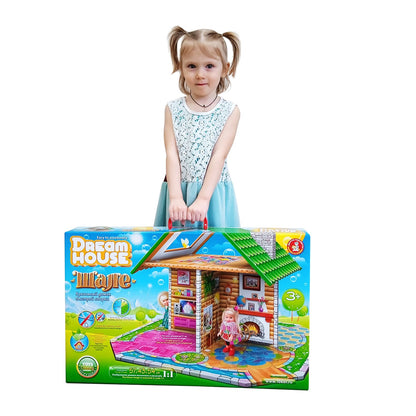 Кукольный домик быстрой сборки "Шале" Серия Наборы для творчества Dream House