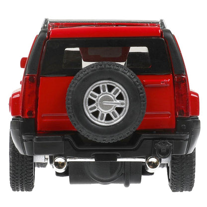 Machine en métal pour camion HUMMER h3, 14,4 cm, double, bagage, inertie, parc technologique, cor.2*24