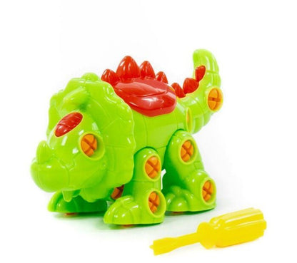 Полесье. Конструктор-динозавр "Трицератопс" 32 эл. (в пакете) арт.76717 /24