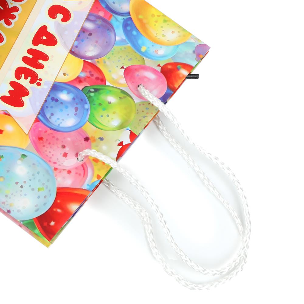 Пакет подарочный МАТОВЫЙ пакет подарочный m шары ЧУДО ПРАЗДНИК в кор.12*12шт