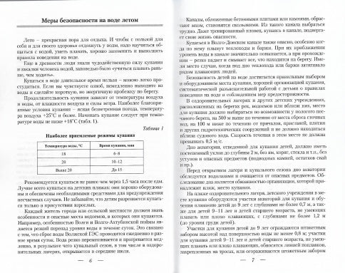 Protection de l'eau et des conditions d'utilisation après le voyage