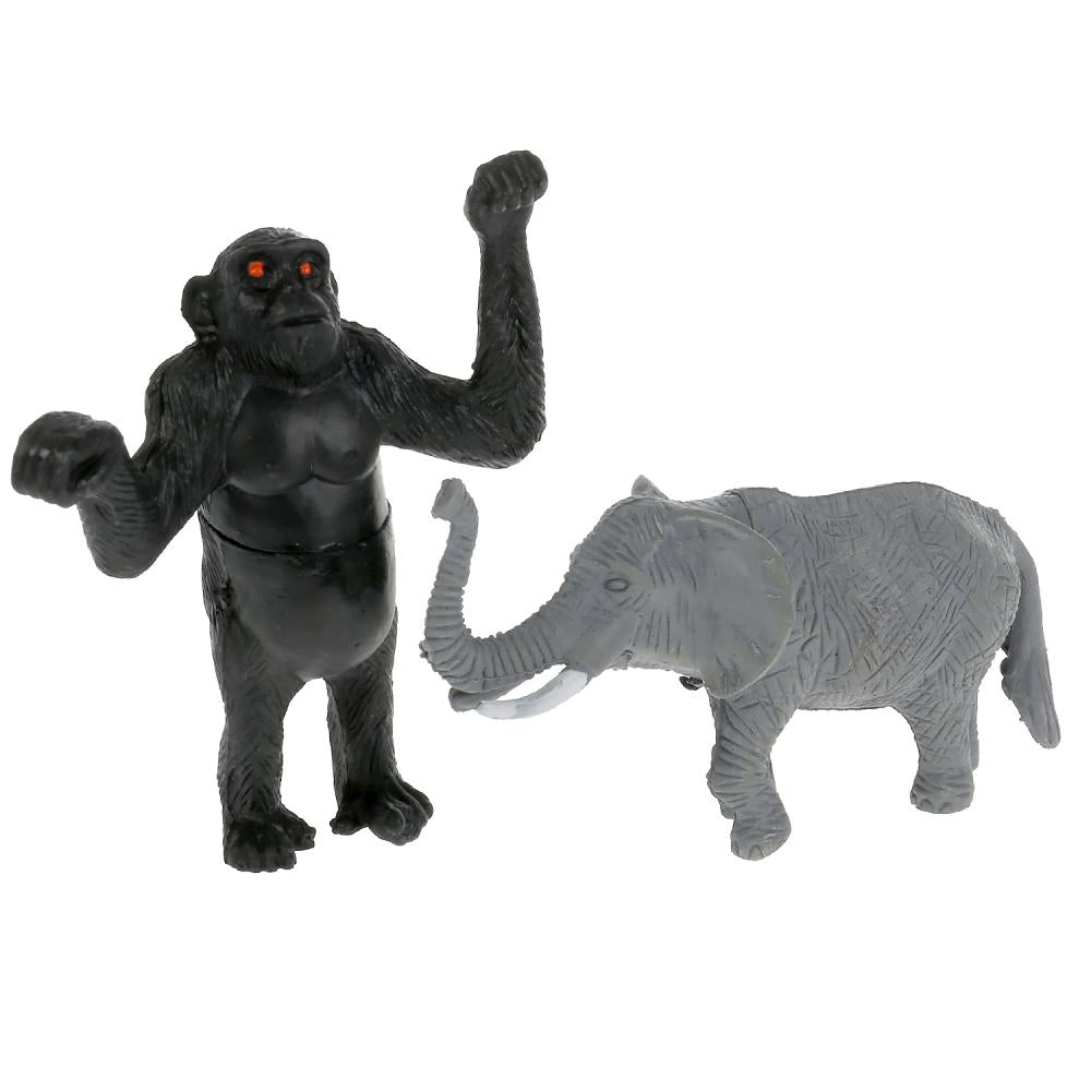 Jeu en plastique Jeu pour la famille Afrique (6 pièces) dans un assortiment. dans le paquet. с хедером в кор.2*96шт