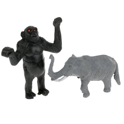 Jeu en plastique Jeu pour la famille Afrique (6 pièces) dans un assortiment. dans le paquet. с хедером в кор.2*96шт