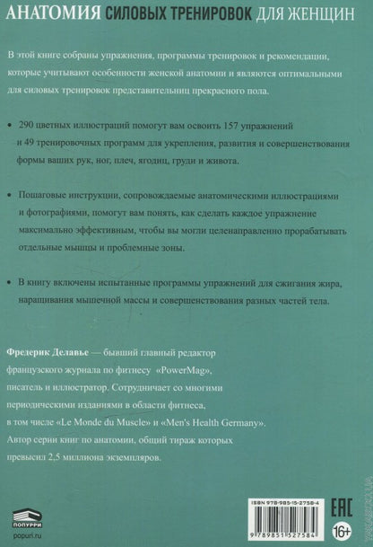 Анатомия силовых тренировок для женщин