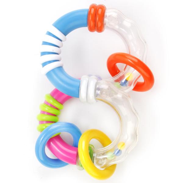 ПОГРЕМУШКА "УМКА" ВОСЬМЕРКА" РАЗВИВАЮЩАЯ, НА БЛИСТЕРЕ (РУСС. УП.) в кор.24шт