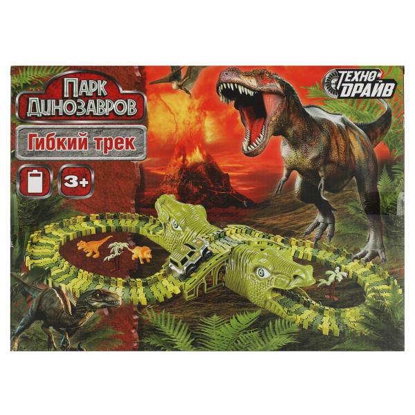 Trek гибкий ПАРК dinosaures sur bat.kor.40*29*8,5см ТЕХНОДРАЙВ в кор.2*12шт