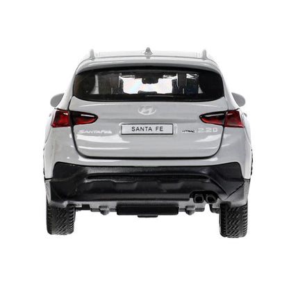 Machine en métal HYUNDAI SANTAFE 12 cm, double, bagage, inerte, temps série, cor. Parc technologique dans le cor.2*36шт