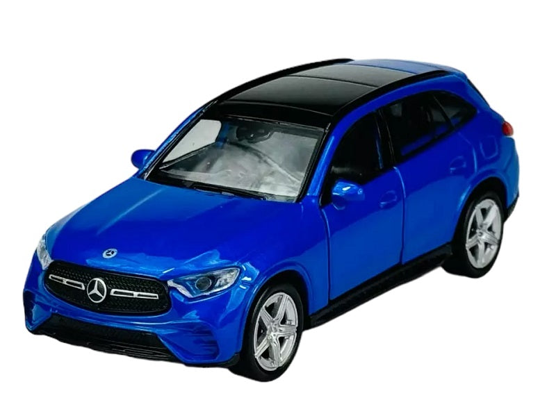 Welly. Машинка 1:38 "Mercedes-Benz GLC" (AMG Line) синий арт.43838W-BL