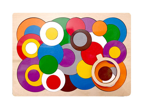 Игра развивающая деревянная "Сложи узор"