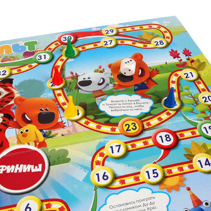 НАСТОЛЬНАЯ ИГРА-ХОДИЛКА "УМНЫЕ ИГРЫ" МУЛЬТ. В БЛИСТЕРЕ МАЛОГО ФОРМАТА в кор.50шт