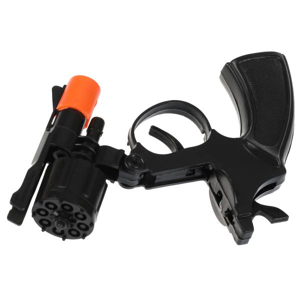 Revolver pour pistolets à canon, 8 pièces, en plastique, blister.16*17*3 cm, IJGРАЕМ ВМЕСТЕ en cor.2*120шт