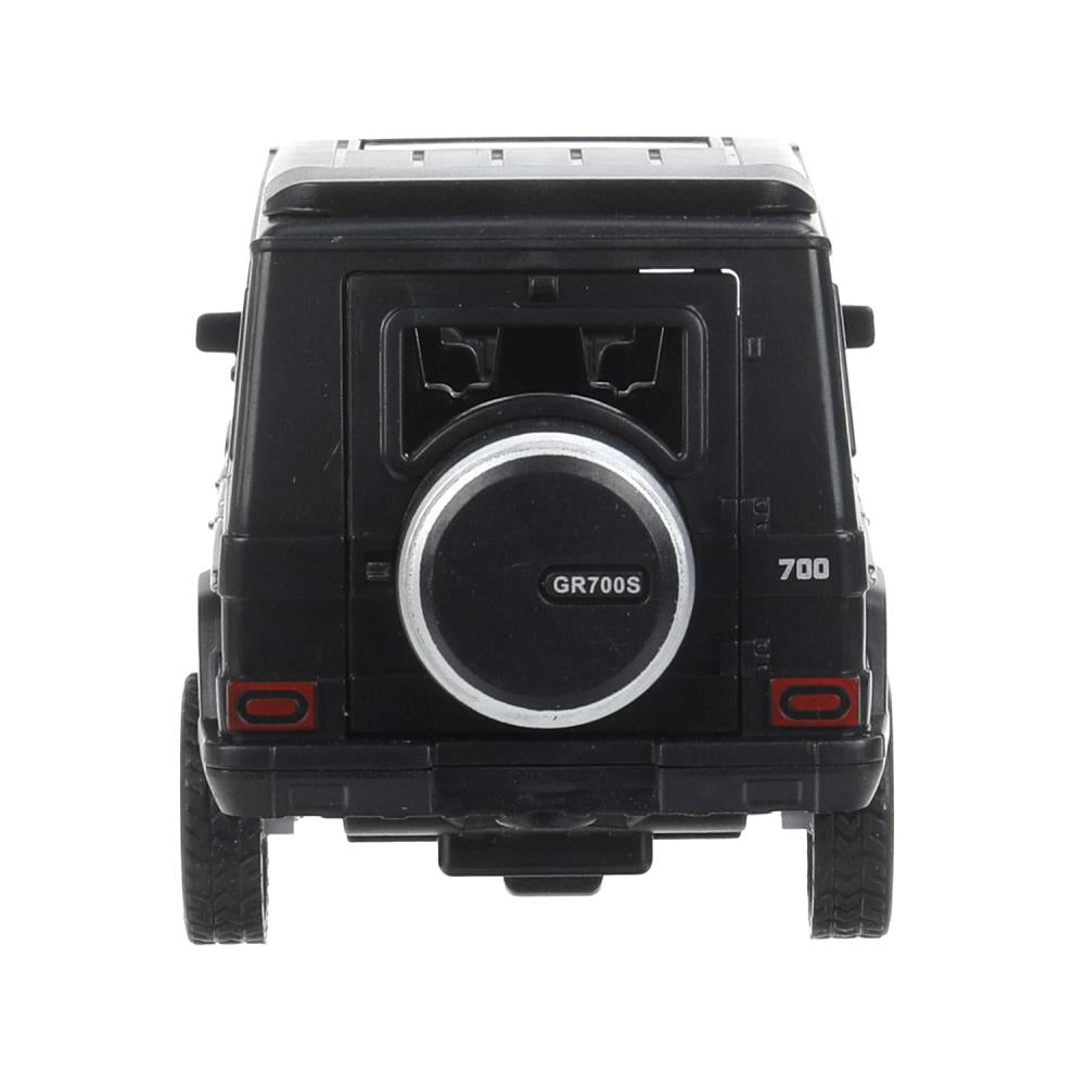 Машина пластик MERCEDES-BENZ G-CLASS 12 см, инерц, черный, кор. Технопарк в кор.2*120шт