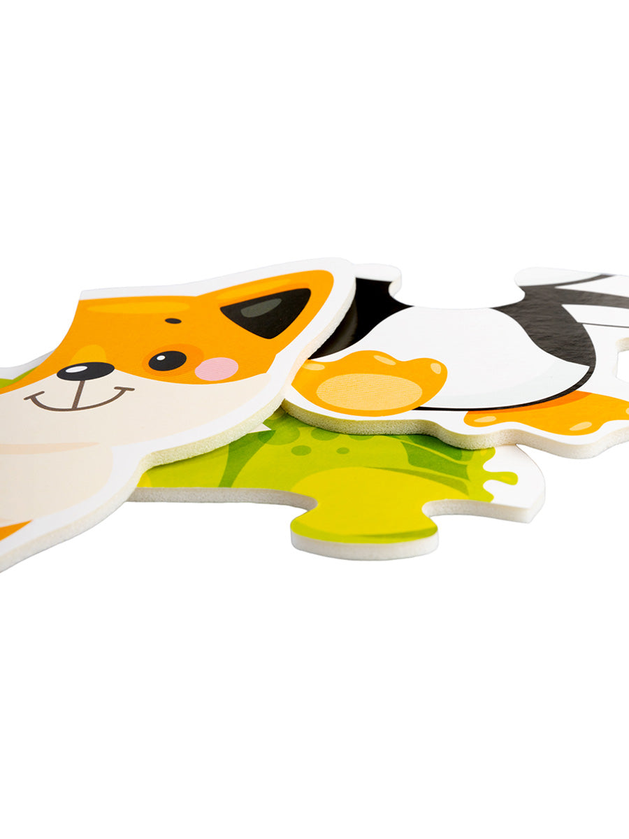 Jouets pour bébé, 6 figurines, "Зверята"
