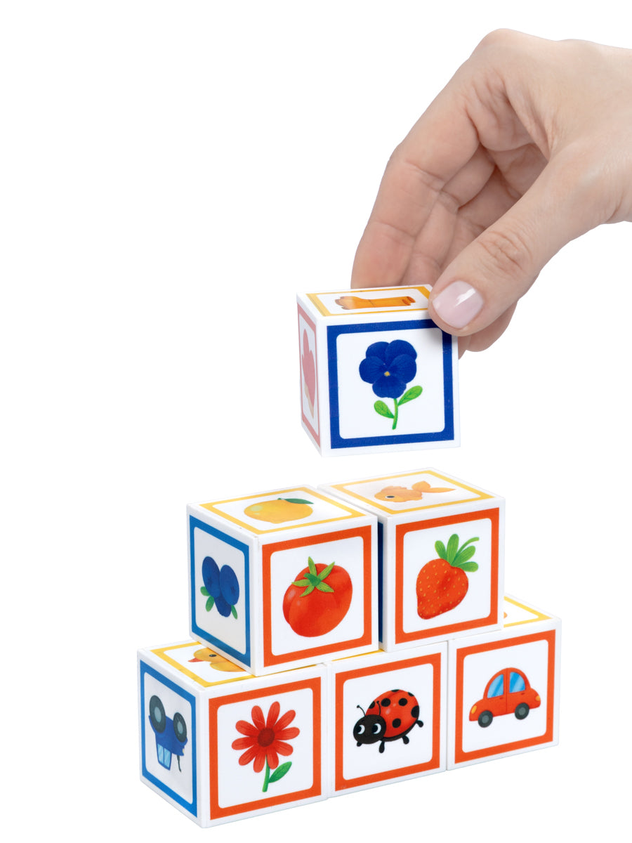 Кубики "Какой цвет?" 6 шт. Baby Toys