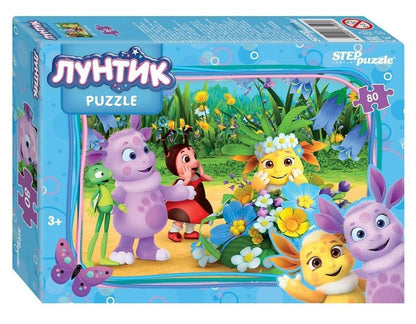 77191 Mosaïque "puzzle" 80 "Мультгерои - 2" assortis