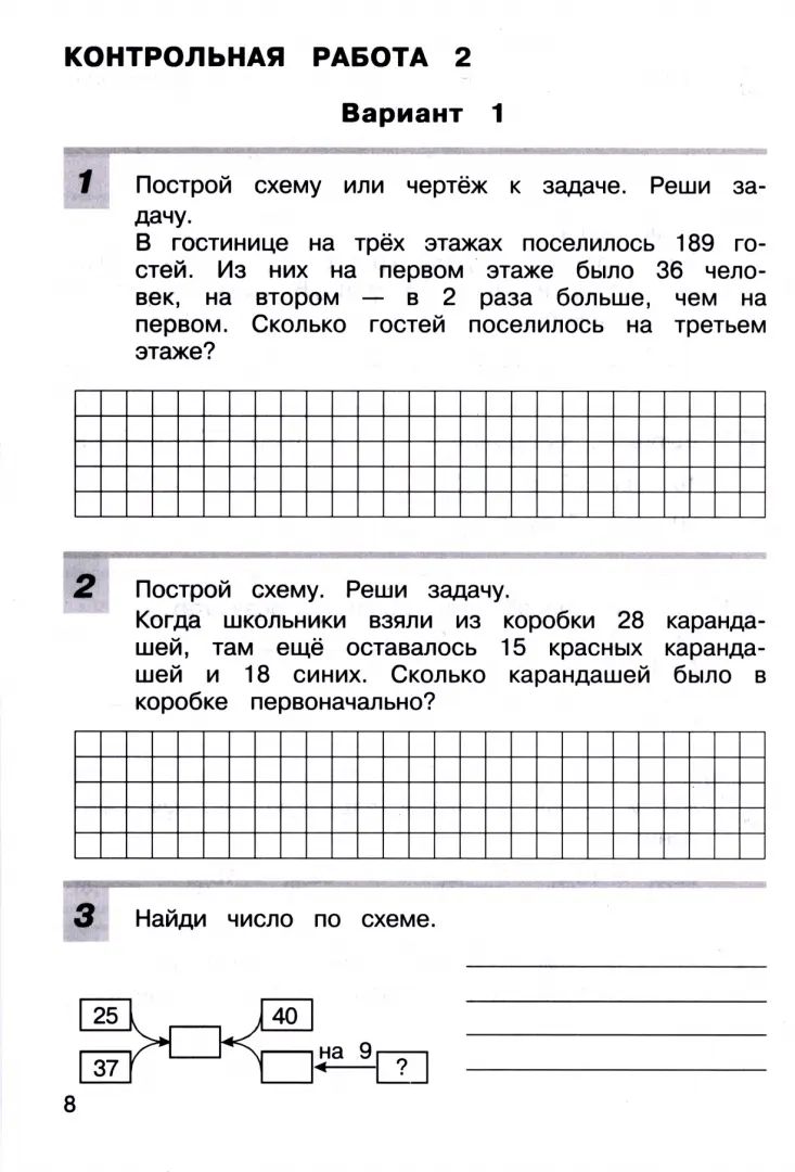 Математика 4кл [Контрольные работы]