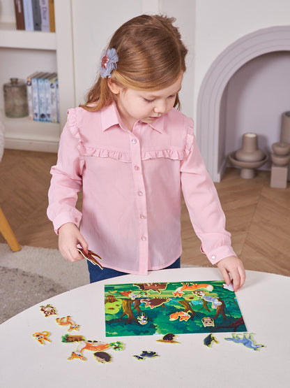 Набор из фетра на липучках "Лес" (европодвес)