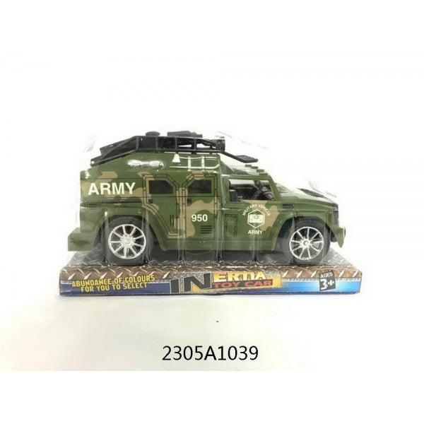 Машина инерц. ВОЕННАЯ на карт. в кор.2*90шт