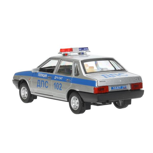 Machine en métal pour voiture LADA, vaz-21099, 13cm, en métal, cor. technologique, parc technologique, cor.2*36