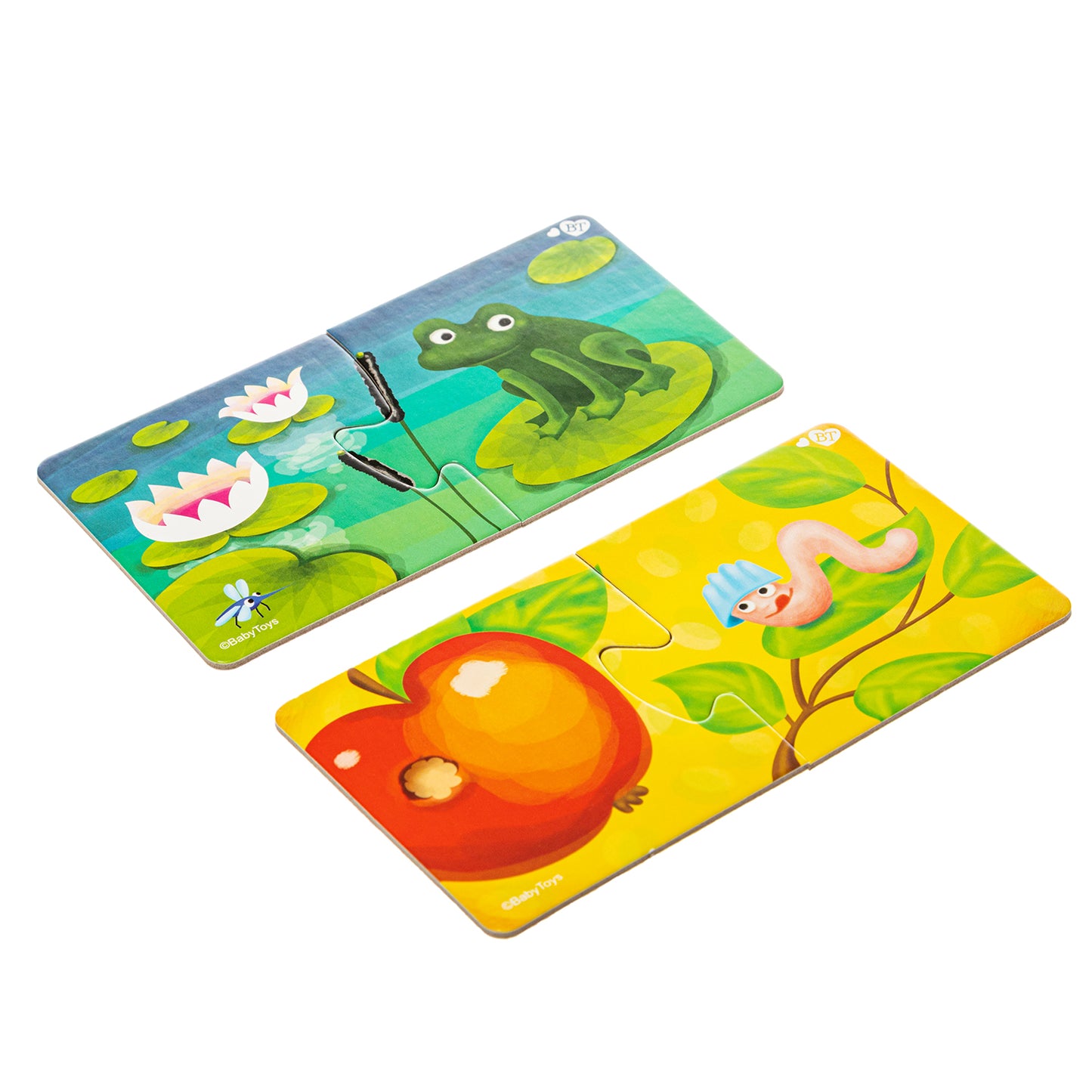 Пазлы парные "Кто где живет?" 20 эл Jouets pour bébé (макси)