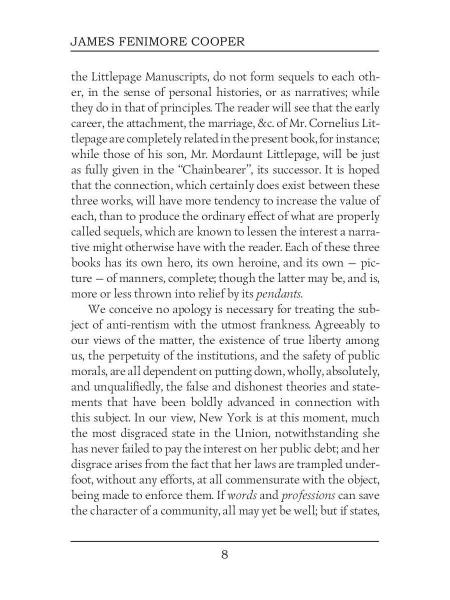 Satanstoe ; ou, Les Manuscrits Littlepage = Сатанстоу. Т. 6: на англ.яз