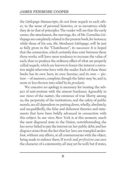 Satanstoe ; ou, Les Manuscrits Littlepage = Сатанстоу. Т. 6: на англ.яз