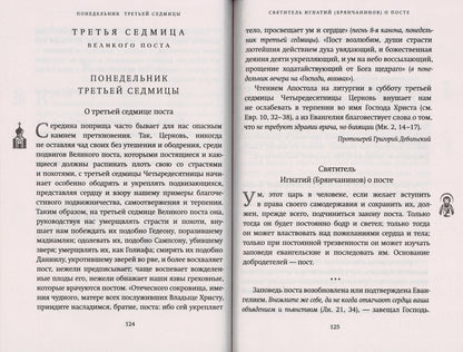 Великий пост: день за днем. Душеполезные поучения. Крупный шрифт