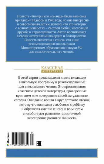Тимур и его команда