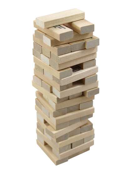 Игра настольная для взрослых и детей БАМ-БУМ МИНИ. Падающая башня сфантами