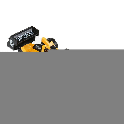 F1-14RE-S 297503 Машина металл "Суперкар Ф-1", длина 14см, звук, желтый, в русс. кор. Технопарк в