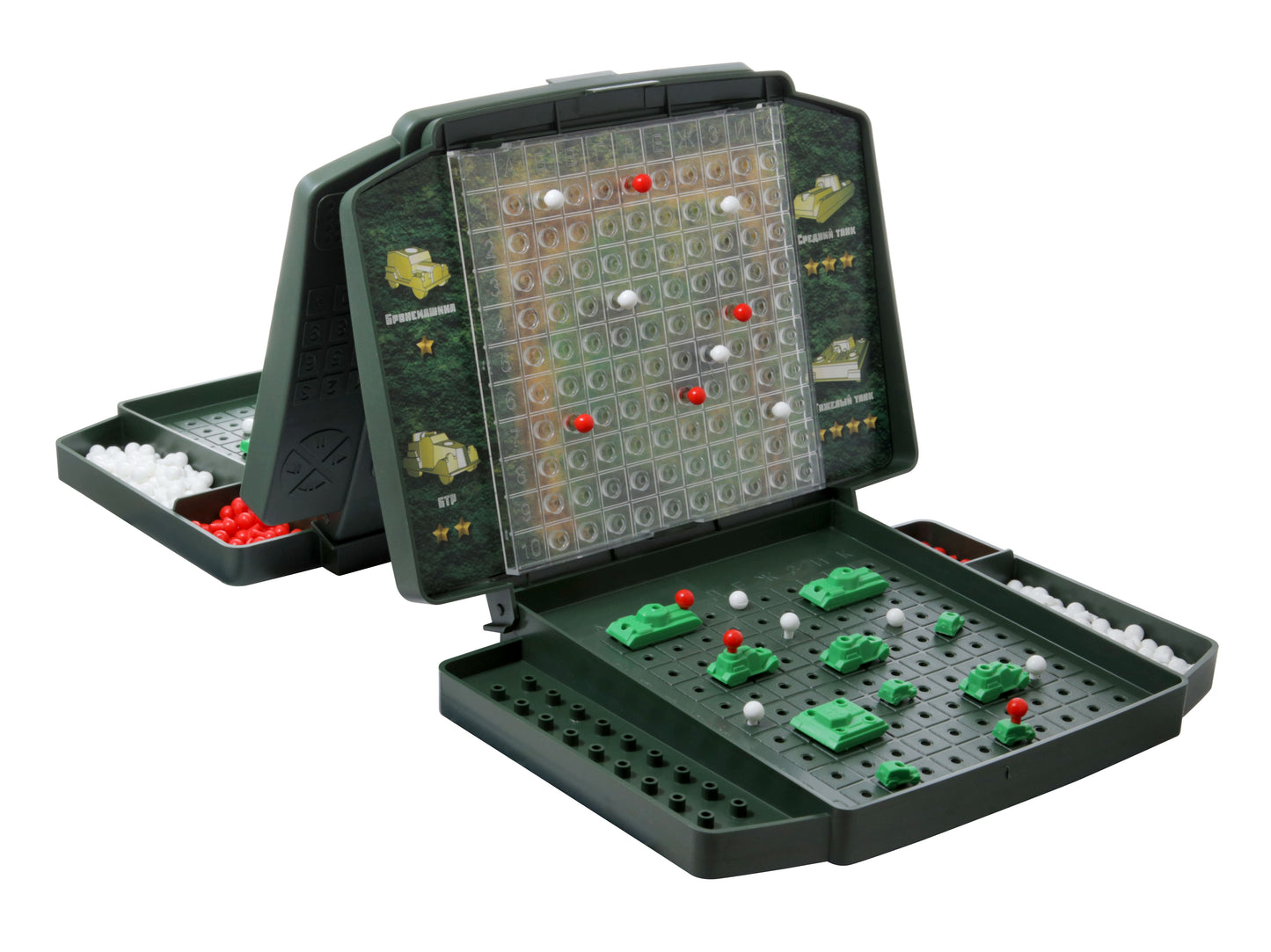 ИГРА НАСТОЛЬНАЯ "ТАНКОВЫЙ БОЙ" ЖЕСТКАЯ КОРОБКА 00994 в кор.9шт