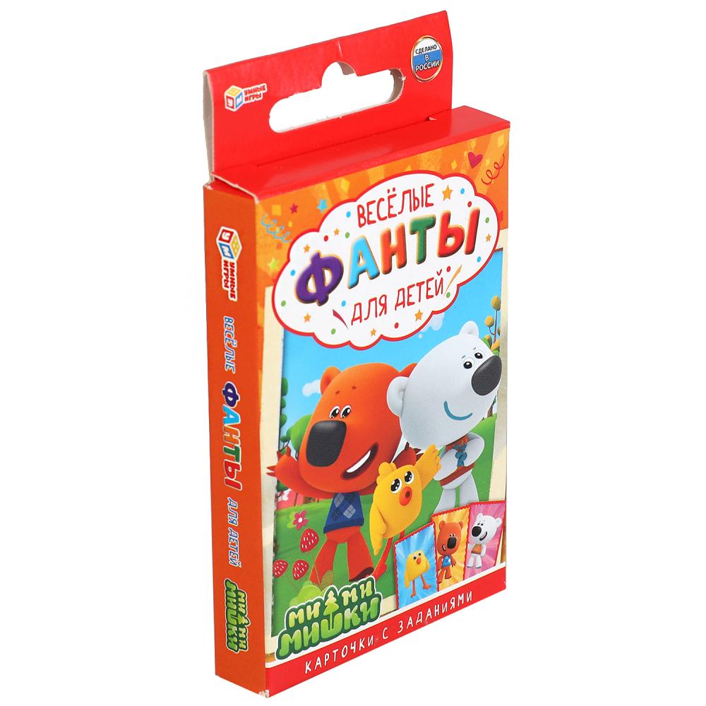 Игровые карточки детские фанты Ми-ми-ми. 32 cartes : 57Х88мм. cor. 59х88х12MM Умные игры в кор150шт
