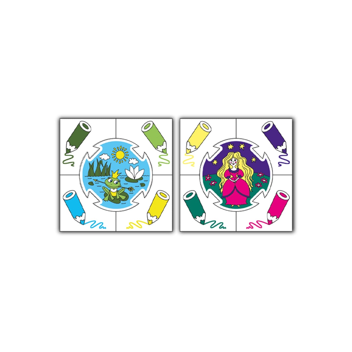 ИГРА ОБУЧАЮЩАЯ УЧИСЬ ИГРАЯ "СОЧЕТАНИЕ ЦВЕТОВ" 00065 в кор.14шт