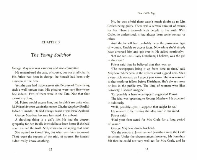 Cinq petits cochons (Agatha Christie)