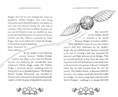 Книга."Le Quidditch à travers les âges" (Квиддич сквозь века) мягк. обл.