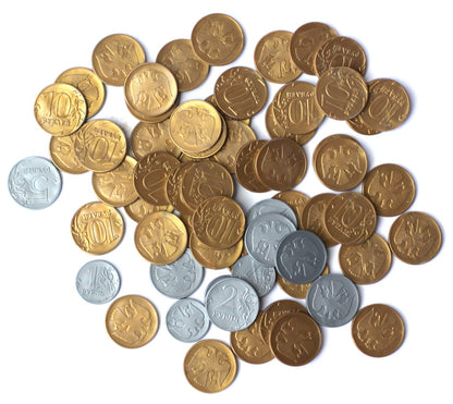 ИГРА НАСТОЛЬНАЯ "ИГРАЕМ В МАГАЗИН. ДЕНЕЖКА" в кор.22шт