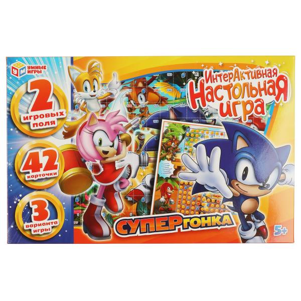 Supergonka. Jeu interactif. 350x230x55mm. Умные игры в кор.20шт