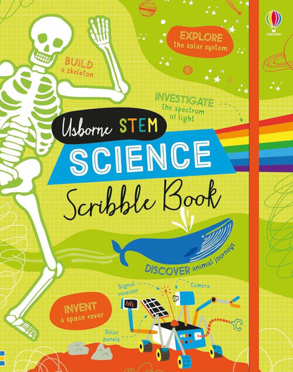 Usborne STEM : Cahier de gribouillage scientifique (HB)