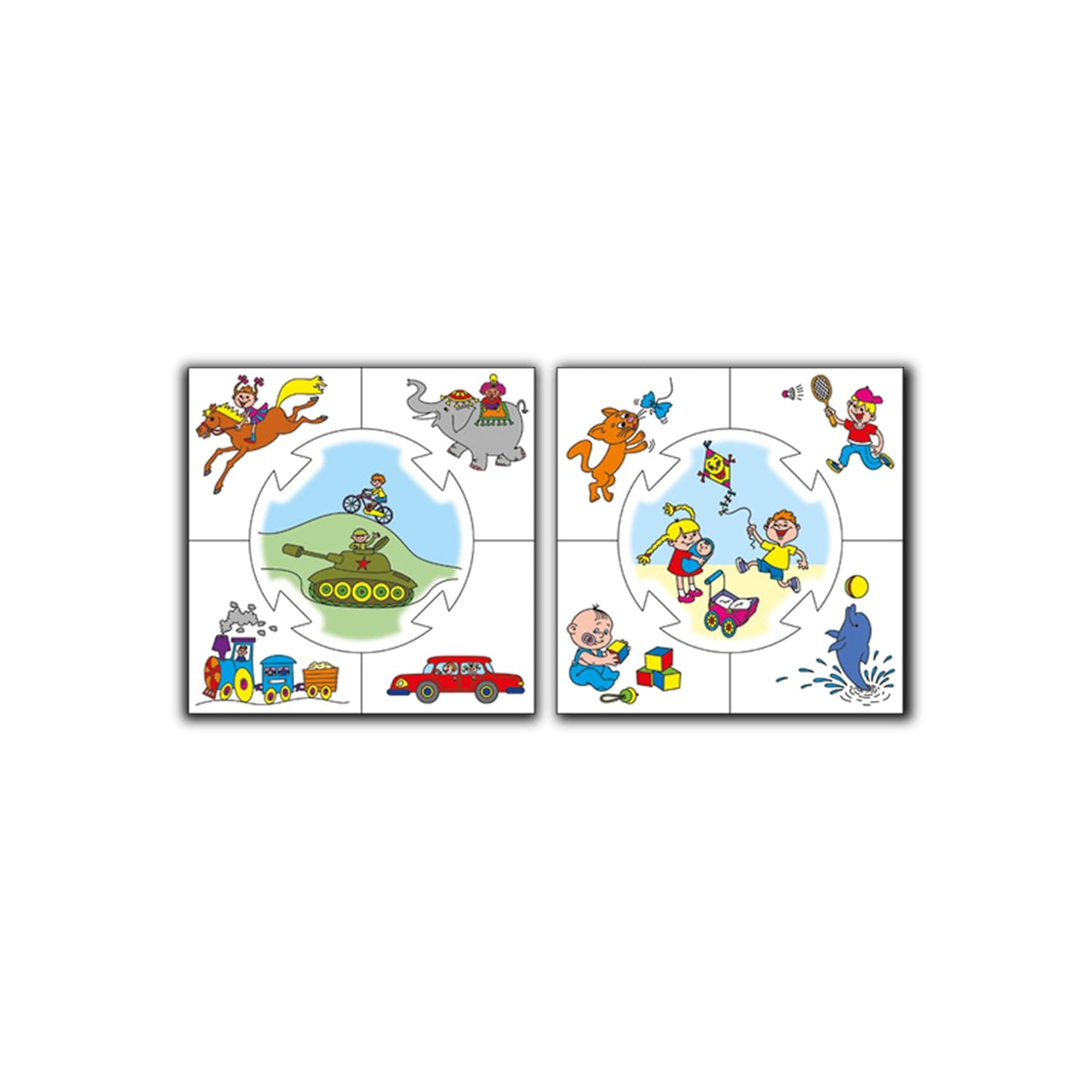 Игра обучающая Учись играя "Кто что делает" арт.00240