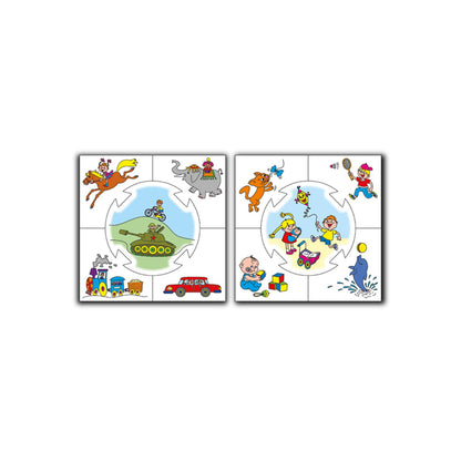 Игра обучающая Учись играя "Кто что делает" арт.00240