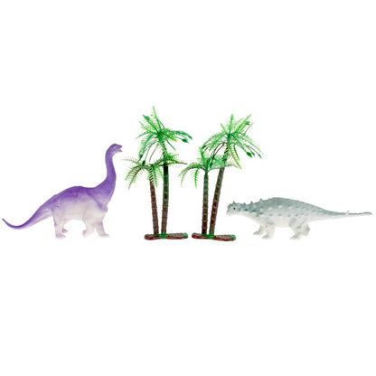 Jeu en plastique pour dinosaures. меняют цвет в воде. пак. с хэдером. ИГРАЕМ ВМЕСТЕ в кор.2*160шт