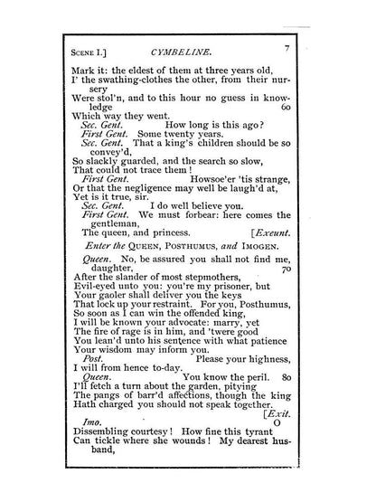 Cymbeline = Цимбелин: трагикомедия на англ.яз. Shakespeare W.