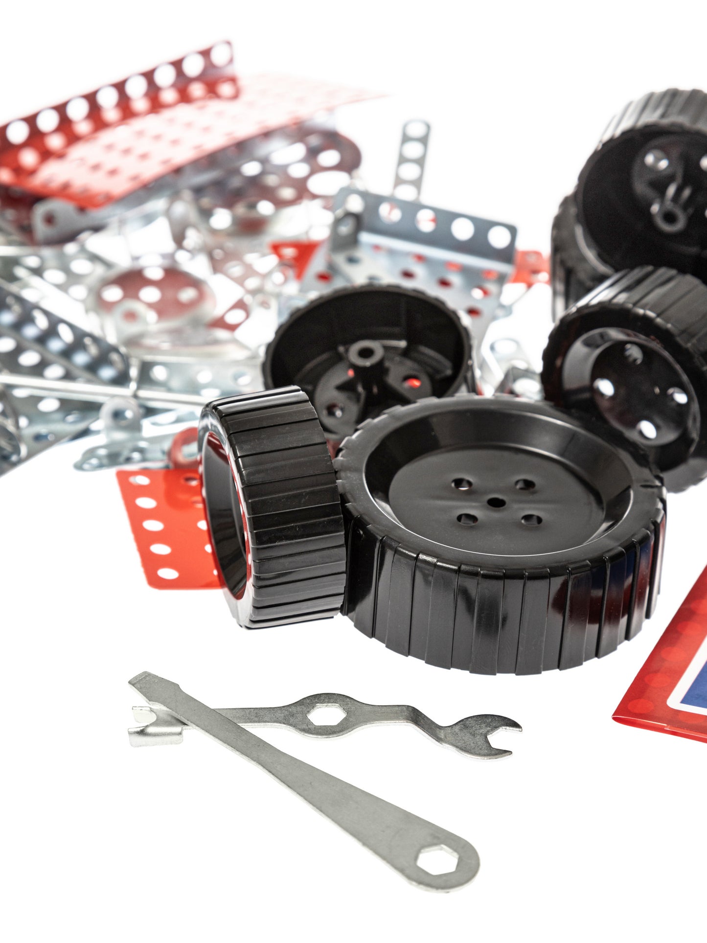 Конструктор металлический "Грузовик и трактор" 345 деталей (Россия)